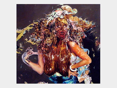 Francine Spiegel, Untitled, 2007. Acrylic on canvas, 28 x 29 in, 71 x 75 cm