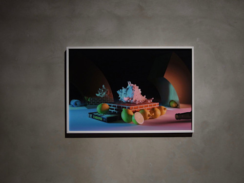 Takeshi Murata, Cyborg, 2011. Pigment print mounted on DiBond with reflex-free glass Edition 2 of 3, 28 x 42 in, 71 x 106 cm (unframed size)