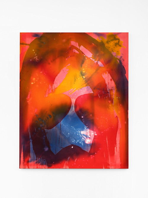 Liz Markus, The Singularity, 2021. Acrylic on canvas, 60 x 48 in (152 x 122 cm)