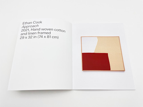 Ethan Cook, A Rainbow in Curved Air. 
