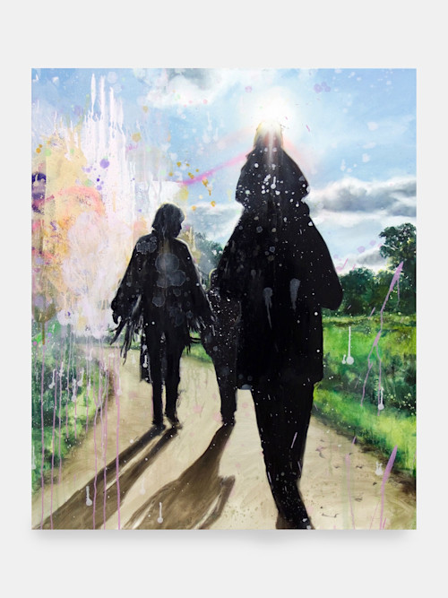 Till Gerhard, Familie Darth, 2007. Oil on canvas, 47 x 39 in, 120 x 100 cm