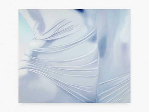 Anna Camner, Solarized, 2023. Oil on acrylic sheet, 100 x 120 cm (39 x 47 in)