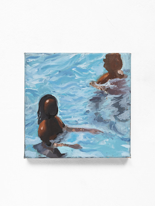 Marriel Joy, The Presbytery, 2025. Oil on canvas, 8 x 8 in (20 x 20 cm)