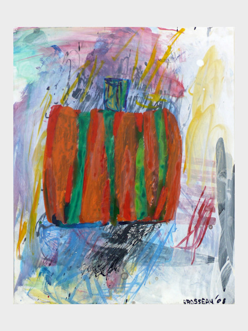 Jamison Brosseau, The Great Pumpkin, 2008. Acrylic on panel, 20 x 16 in, 51 x 41 cm