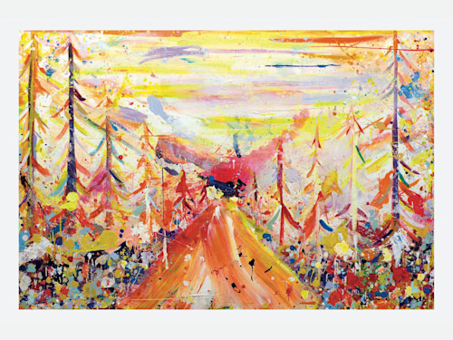Brendan Cass, Rääkyla, 2008. Acrylic on canvas, 72 x 108 in, 183 x 274 cm