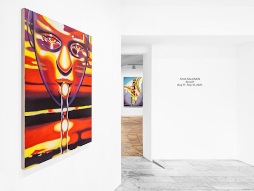 Anja Salonen, Runoff, Aug 17–Sep 10, 2023. 