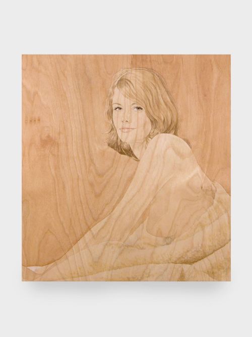 Suzannah Sinclair, Queen Jane, 2008. Watercolor and pencil on birch panel, 26 x 24 in, 66 x 61cm