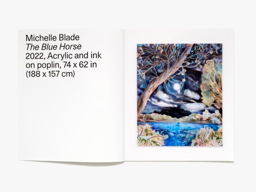 Michelle Blade, The Blue Horse, Catalogue. 