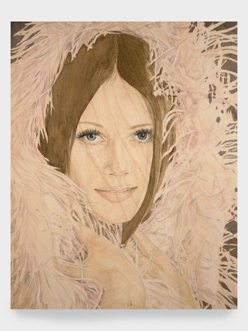Suzannah Sinclair, Being The Fool, Again, 2008. Watercolor and pencil on birch panel, 20 x 16 in, 51 x 41 cm