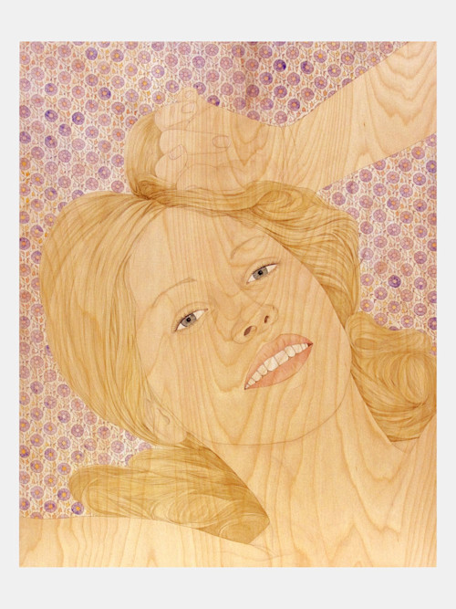 Suzannah Sinclair, I Probably Will Never See You Again, 2007. Watercolor and pencil on birch panel