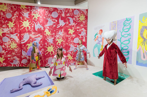 Constance Tenvik at Astrup Fearnley Museum. 