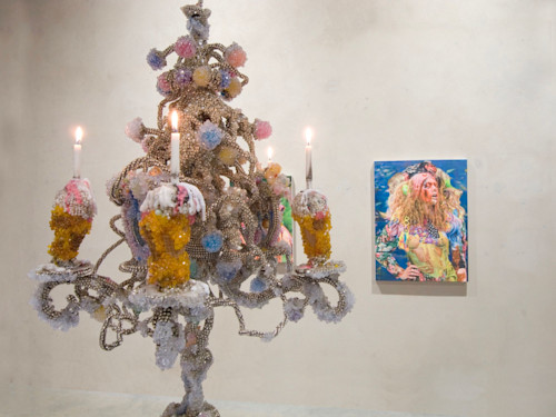 Raul de Nieves, It's my party and I'll cry if I want to, 2013. Mixed media sculpture, 46 x 26 in, 117 x 66 cm