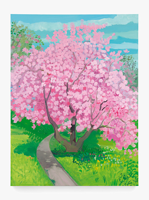 Daniel Heidkamp, Pink Hope, 2020. Oil on linen, 48 x 36 in (122 x 91 cm)
