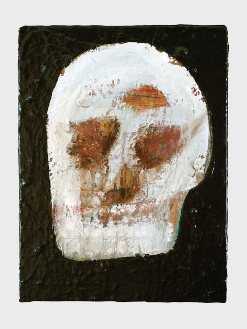 Eddie Martinez, Untitled, 2008. Mixed media on canvas, 16 x 12 in, 41 x 31 cm