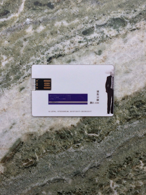 James Ferraro, Anthrospray- Music for Extinction Renaissance, back. Music on USB credit card, 26 min, Edition of 100