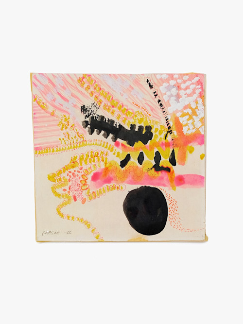 Sidsel Paaske, 1966. Drawing on paper, 7 x 7 in (18 x 19 cm)