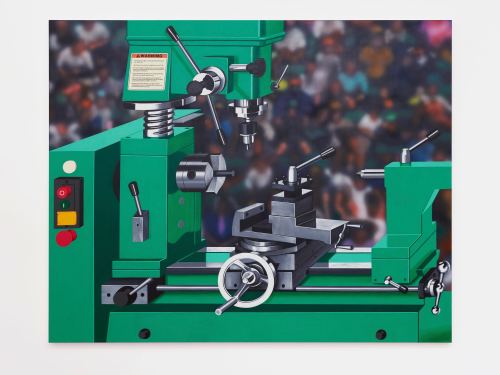 Henry Gunderson, Spectator Sport, 2017. Acrylic on canvas, 48 x 60 in, 122 x 152 cm