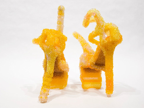 Raul de Nieves, TonGuis, 2013. Mixed media on shoe, 17 x 17 x 14 in, 43 x 43 x 36 cm