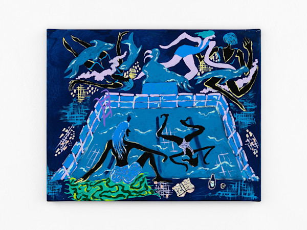 Acrylic on canvas, 40 x 50 cm (16 x 20 in)