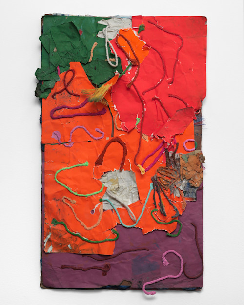 Brian Belott, Proto-Puff, 2014-2018. Mixed media, 40 x 24 in, 102 x 61