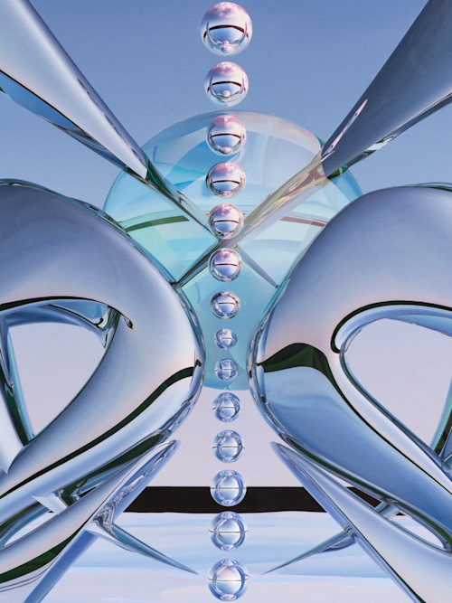 Chanel Khoury, Parallax, 2022, Detail. 
