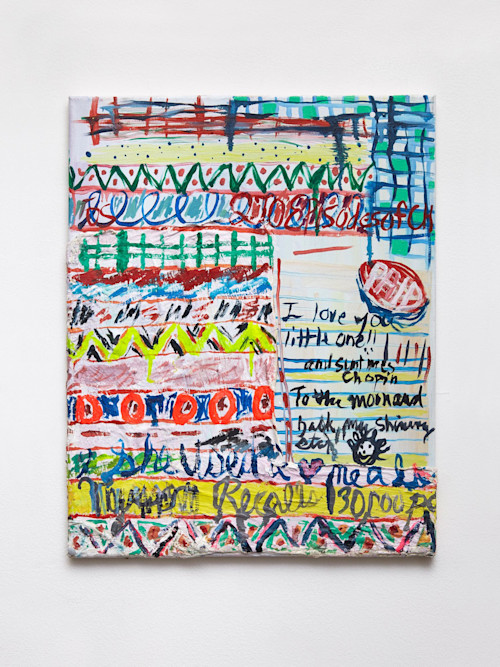 Alicia Gibson, 200 Episodes of Cheers, 2017. Oil on muslin over canvas, 20 x 16 in, 51 x 41 cm