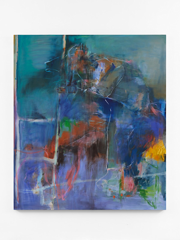 Oil on linen, 67 x 58 in (170 x 147 cm)