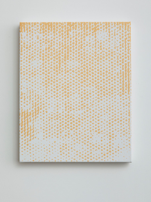 Jack Siegel, Untitled, 2014. Resin and gouache on canvas, 20 x 16 in, 51 x 41 cm