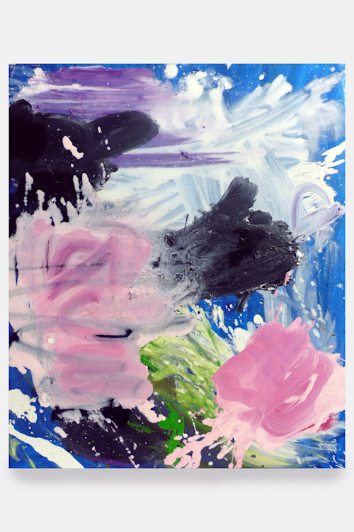 Bill Saylor, Cotton Coma, 2008. Oil and acrylic on canvas, 24 x 20 cm, 61 x 51 cm