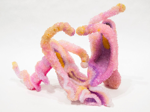 Raul de Nieves, Pena & Jo (the art of comfort), 2013. Mixed media on shoe, 16 x 17 x 16 in, 41 x 43 x 41 cm