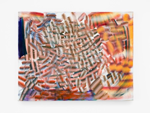 Lauren Quin, Basket’s Belly, 2021. Oil on canvas, 23 x 30 in (58 x 76 cm)