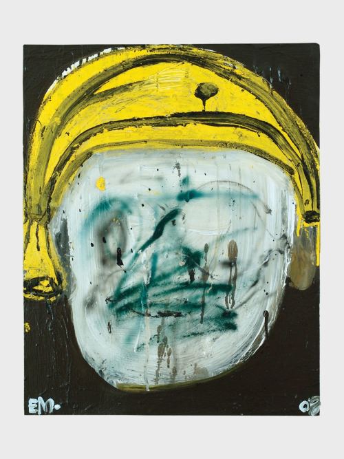 Eddie Martinez, Untitled, 2008. Mixed media on canvas, 20 x 16 in, 51 x 41 cm