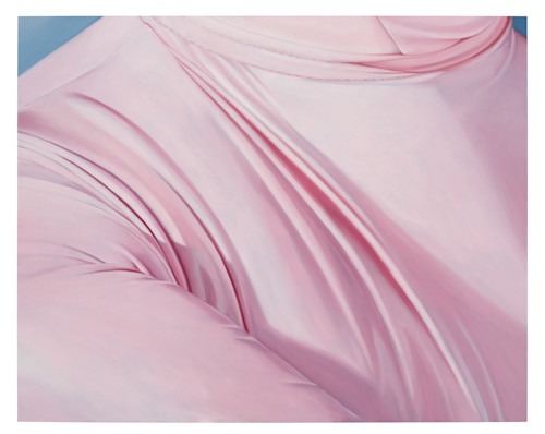 Anna Camner, Veils, 2023. Oil on acrylic sheet, 100 x 120 cm (39.4 x 47 in)