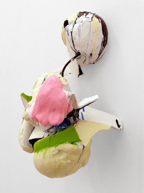 Mark Schubert, Untitled, 2008. Foam, urethane, plastic lawn chairs and paint, 26 x 18 x 15 in, 66 x 46 x 38 cm