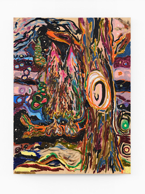 JPW3, Software Custodian 2, 2022. Oil on panel, 48 x 36 in (122 x 91 cm)