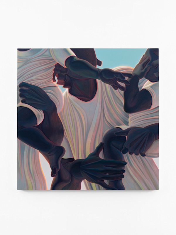 Acrylic on canvas, 48 x 48 in (122 x 122 cm)