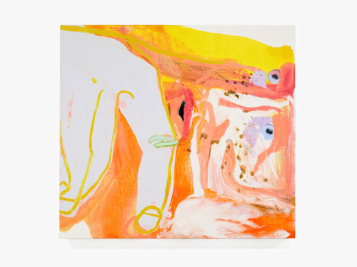 Sarah Faux, Saltine, 2019. Oil on canvas, 20 x 22 in (51 x 56 cm)