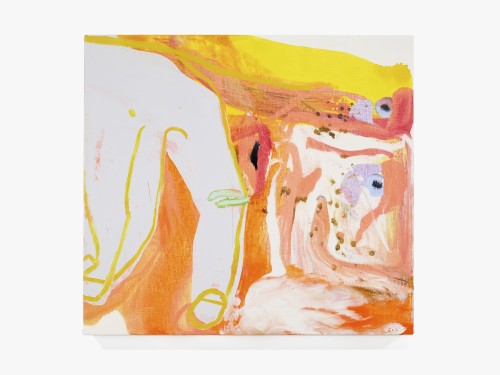 Sarah Faux, Saltine, 2019. Oil on canvas, 20 x 22 in (51 x 56 cm)