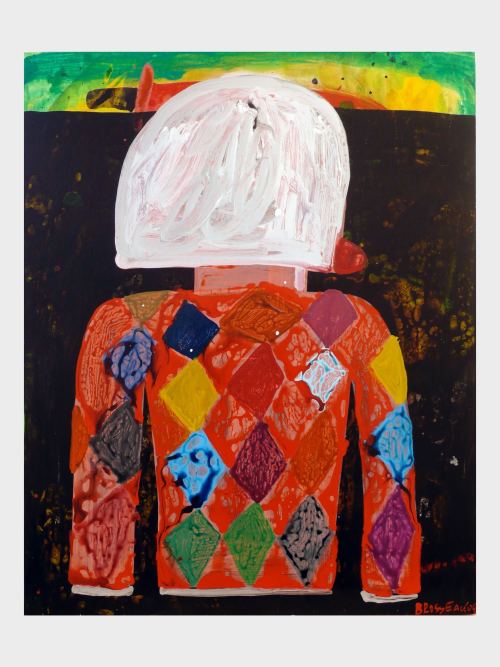 Jamison Brosseau, Untitled Whitehead, 2008. Acrylic on panel, 30 x 24 in, 76 x 61 cm