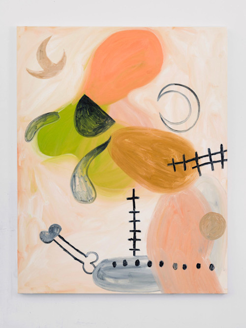 Brian Kokoska, Childhood Trash, 2015. Oil on canvas, 66 x 52 in, 168 x 132 cm