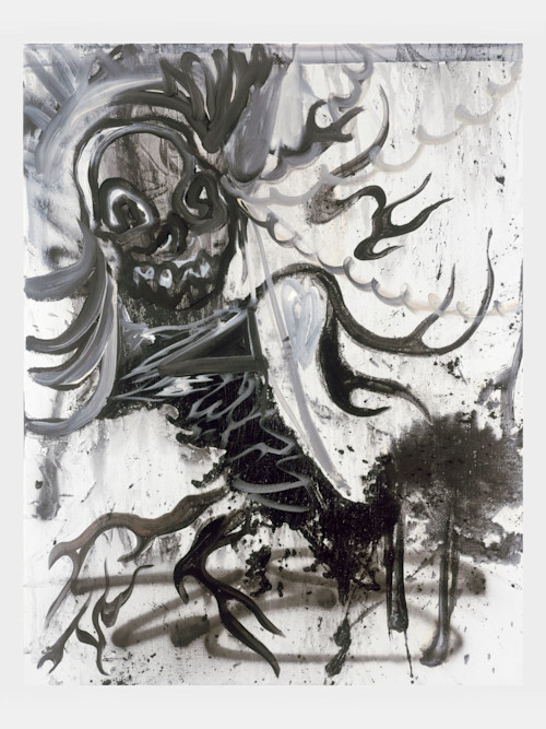 Bill Saylor, Spider Bite Song, 2007. Oil on canvas, 34 x 26 in, 86 x 66 cm