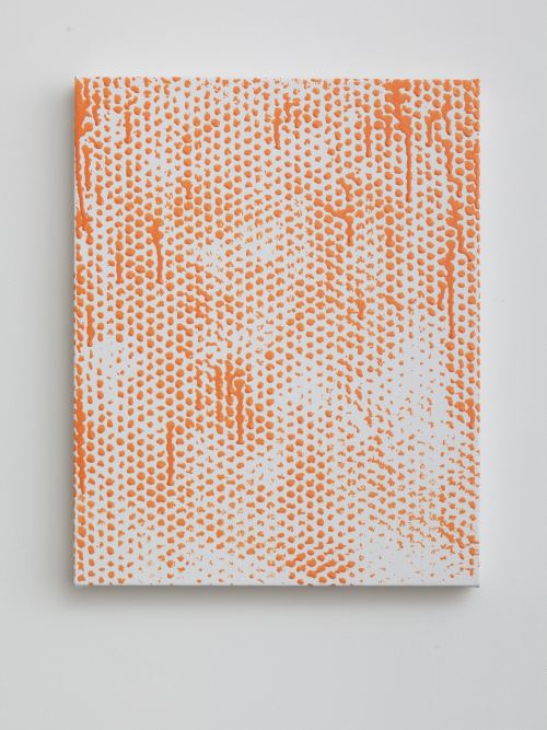 Jack Siegel, Untitled, 2014. Resin and gouache on canvas, 20 x 16 in, 51 x 41 cm