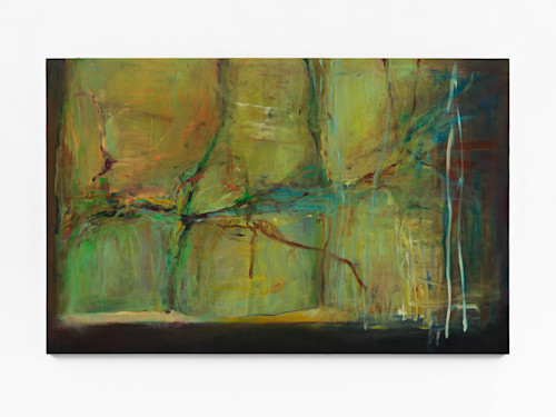 Tianyue Zhong, Break Free, 2024. Oil on linen, 59 x 92.5 in (150 x 235 cm)