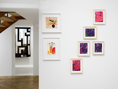A Seed's A Star curated by Constance Tenvik. Lars Laumann, Sidsel Paaske, Alvaro Barrington and Tunji Adeniyi-Jones