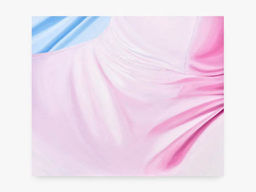 Anna Camner, Starving, 2023. Oil on acrylic sheet, 100 x 120 cm (39 x 47 in)
