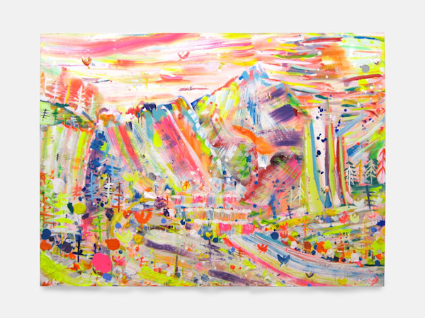Acrylic on canvas, 67 x 90 in, 170 x 228 cm