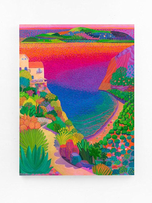 Daniel Heidkamp, Swirl of the Tides, 2025. Oil on linen, 63 x 48 in (160 x 122 cm)