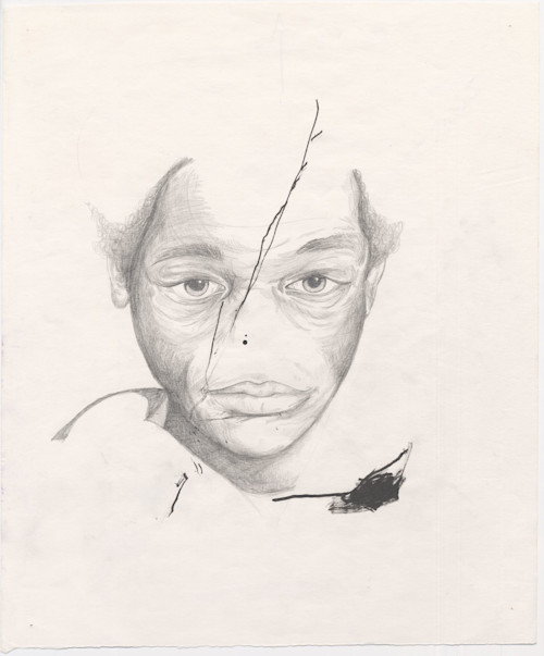 Brian Degraw, Untitled John Lee Malvo, 2005. Pencil on paper, 14 x 11, 36 x 28 cm