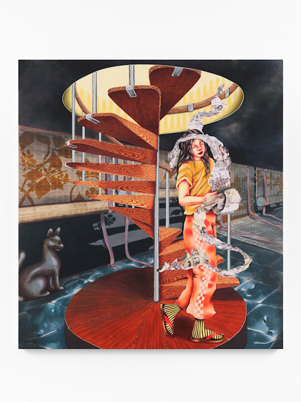 Acrylic on canvas, 72 x 60 in (183 x 152 cm)