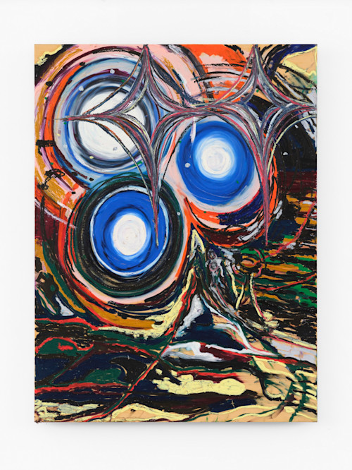 JPW3, Moon Mast, 2022. Oil on panel, 48 x 36 in (122 x 91 cm)